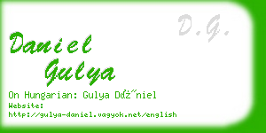 daniel gulya business card